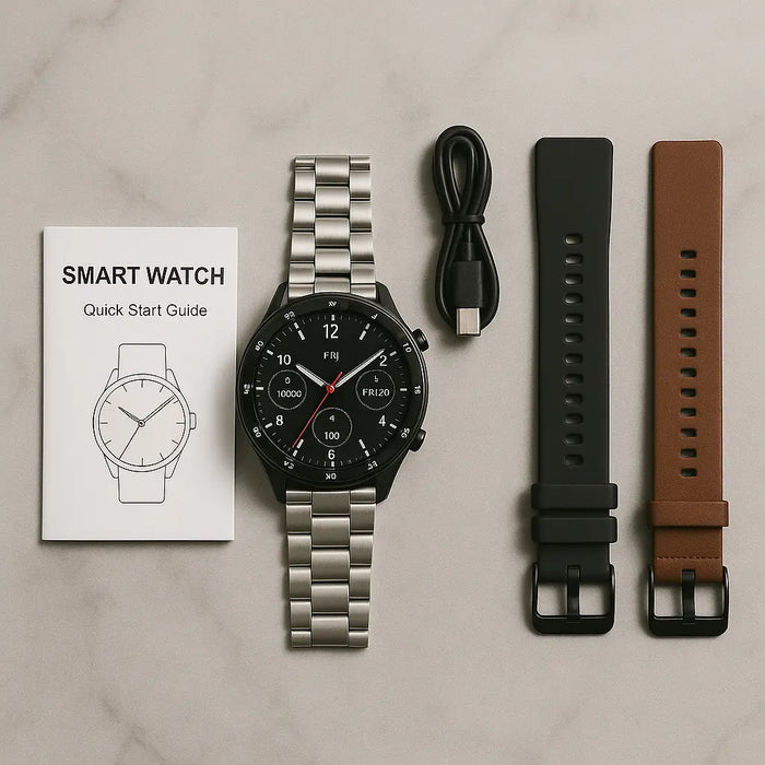 Wiseme WS X2 Smart Watch for Men – Bluetooth Calling & Fitness Tracker