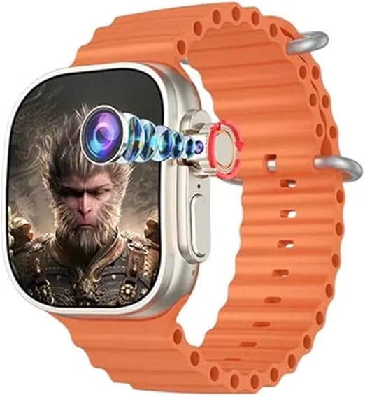 JSYES MS32 Ultra SIM-Enabled Smartwatch – 4 Straps, HD Camera & Fitness Tracking