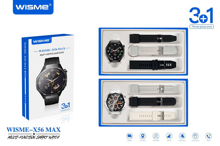 WISME X56 Max Luxury Smart Watch for Men