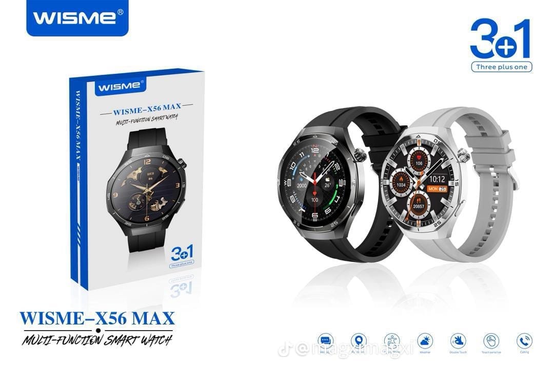 WISME X56 Max Luxury Smart Watch for Men